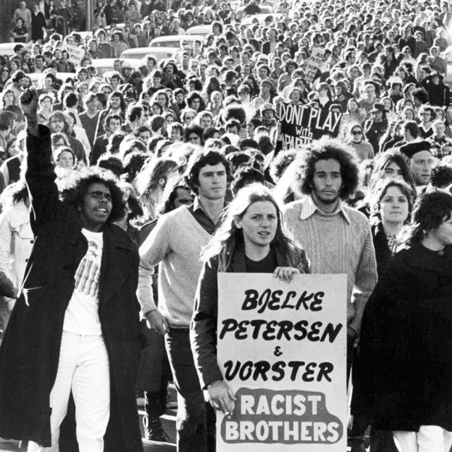 the springbok tour protests 1971